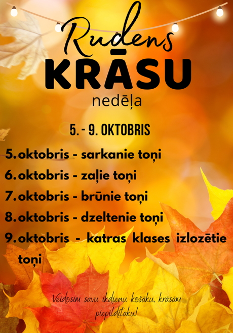 Rudens krāsu sprādziens